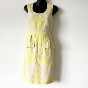 BCBGMAXAZRIA Yellow Dress